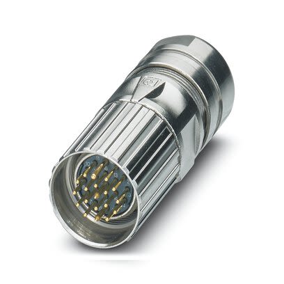 Phoenix Contact Circular Connector, 19 Contacts, Cable, M23 Connector, Plug, Male, IP67, CA Series