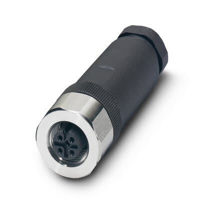 Phoenix Contact Circular Connector, 4 Contacts, Cable, M12 Connector, Socket, Female, IP65, IP67, IP69K, SACC Series