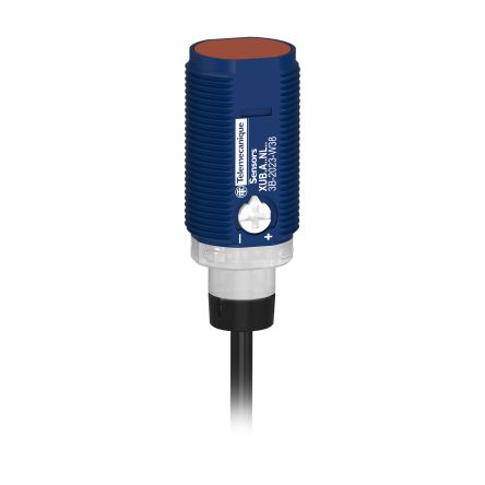 Telemecanique Sensors Polarised Retroreflective Photoelectric Sensor, Cylindrical Sensor