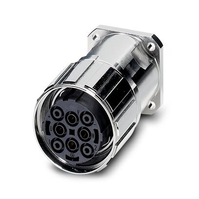 Phoenix Contact Circular Connector, 6 Contacts, Front, Front, M40 Connector, Socket, Female, IP67, SM Series