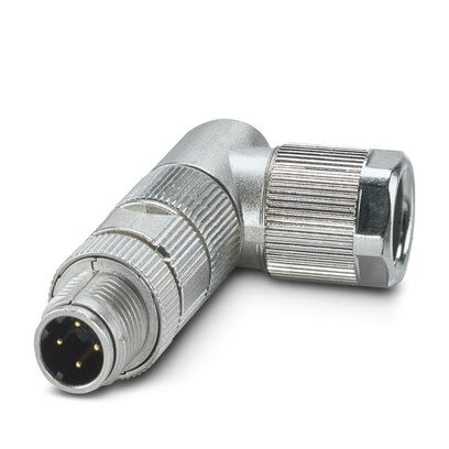 Phoenix Contact Circular Connector, 4 Contacts, Cable, Plug-in, M12 Connector, Plug, Male, IP65, IP67, SACC Series