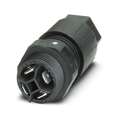 Phoenix Contact Circular Connector, 4 Contacts, Front, Front, IP65, IP67, QPD Series