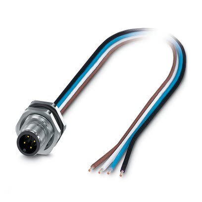 Phoenix Contact, SACC IP65, IP67 Silver Industrial Power Connector, Rated At 4A, 60V