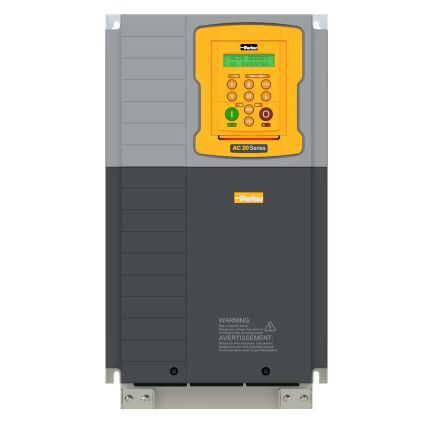 Parker Variable Speed Drive, 37 kW, 3 Phase, AC20 Series 480V ac 75 A