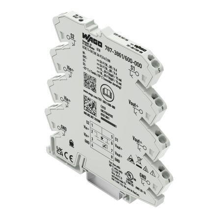 WAGO 857 Electronic Circuit Breaker 6A 24V, DIN Rail