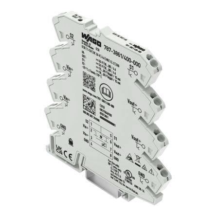 WAGO 857 Electronic Circuit Breaker 4A 24V, DIN Rail