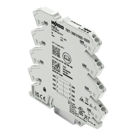 WAGO Distribution Block, 8 Way, 30V dc, 20A, White