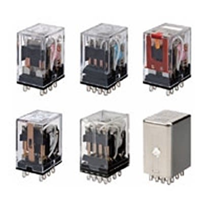 Omron Power Relay, 48V dc Coil, 3A Switching Current, 4PDT