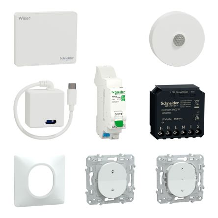 Schneider Electric MD3RESIVOLROUL PLC CPU Starter Kit, Didactique