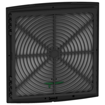 Schneider Electric NSY Series RAL 9005 Ventilation Grill, 148 mm Dia., 268 mm H, 18 mm D, 148mm W, For Use With ClimaSys