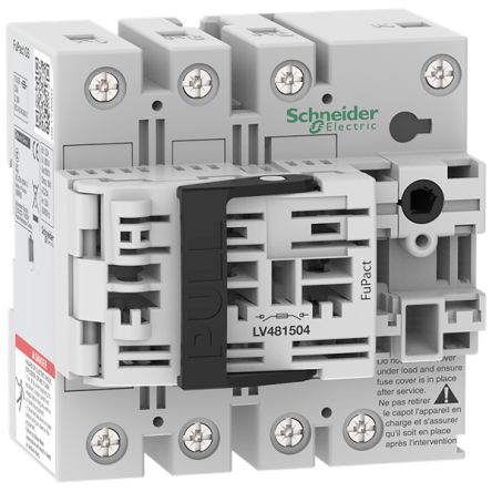 Schneider Electric Fuse Switch Disconnector, 4-Pole, 100 kA, 32A