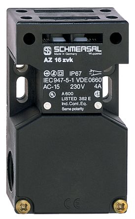 Schmersal AZ16 Safety Switch, Actuator Actuator Included, Fibreglass Reinforced Thermoplastic