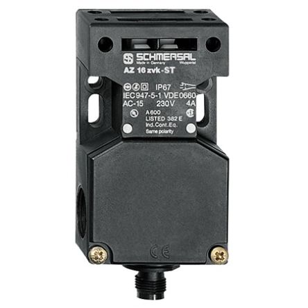Schmersal AZ16 Safety Switch, Actuator Actuator Included, Fibreglass Reinforced Thermoplastic