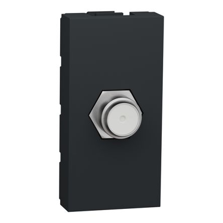 Schneider Electric F Anthracite Female Socket