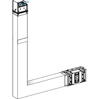 Schneider Electric Busbar Trunking, 630A, 1.2 m, KSA63 Series