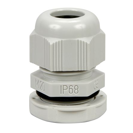Schneider Electric Mureva Series Grey Cable Gland, M20 Thread, IP67