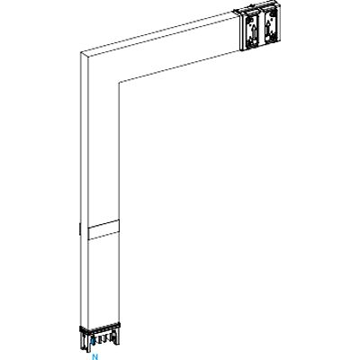 Schneider Electric Busbar Trunking, 400A, 1.2 m, KSA40 Series