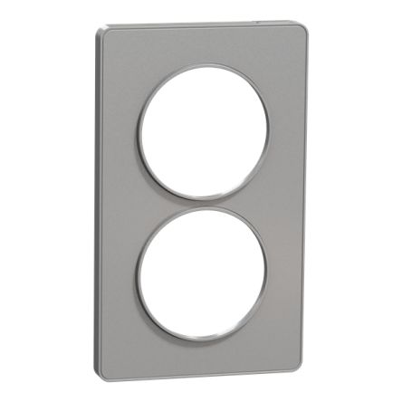 Schneider Electric Lighting Cover for use with Odace, 85mm Width, Clip Fixing, 142 mm