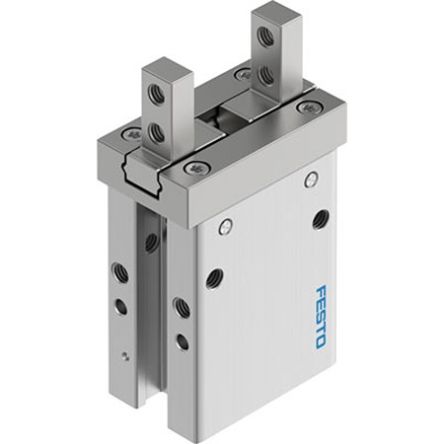 Festo 2 Finger Double Acting Action Pneumatic Gripper, DHPC-10-A-B, Parallel Gripping Type