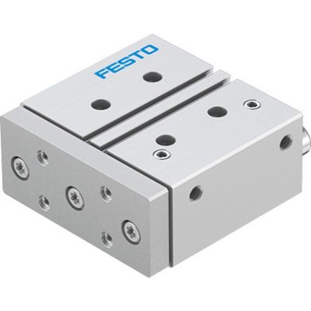 Festo Pneumatic Guided Cylinder - DFM-40-50-P-A-GF-F1A 40 mm Bore, DFM Series, 50 mm Double Acting Acting
