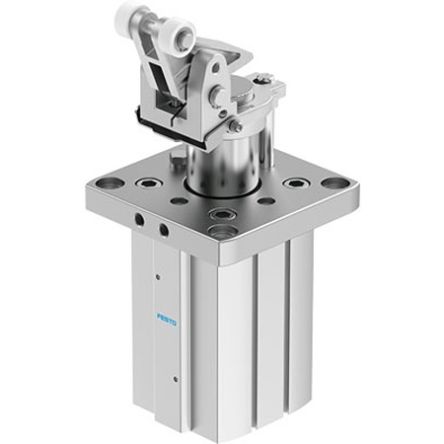 Festo Pneumatic Compact Cylinder - DFST-80-40-Y4-A-S-G2 80 mm Bore, 40 mm DFST Series, Double Acting Acting