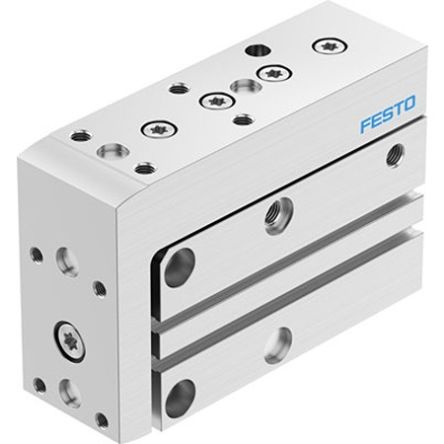 Festo Pneumatic Guided Cylinder - DGSS-20-30-E1A 20 mm Bore, DGSS Series, 30 mm Double Acting Acting