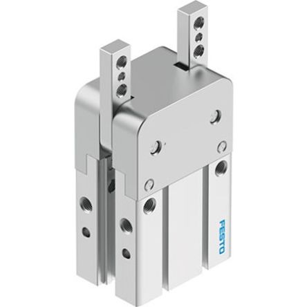 Festo 2 Finger Double Acting Action Pneumatic Gripper, DHWC-25-A, Angle Gripping Type