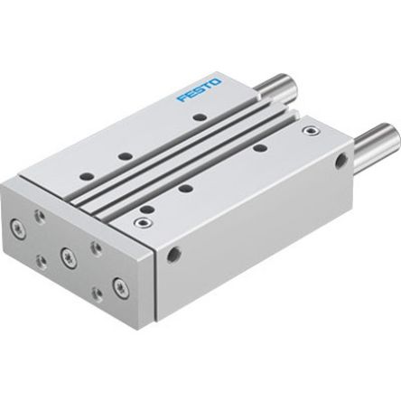 Festo Pneumatic Guided Cylinder - DFM-50-160-P-A-GF-F1A 50 mm Bore, DFM Series, 160 mm Double Acting Acting