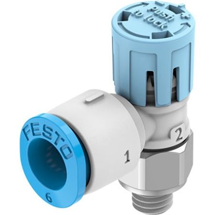Festo Manual Pneumatic Manual Control Valve VFOE Series, G 5 mm, VFOE-LS-T-M5-Q6-F1A