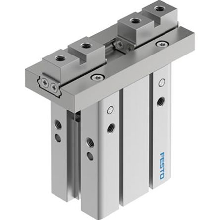 Festo 2 Finger Double Acting Action Pneumatic Gripper, DHPC-32-A-NO-S-2, Parallel Gripping Type