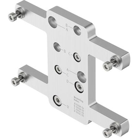 Festo Adapter Plate EHAM Series Adapter Kit for Use with Actuators,EHAM-MA-E19-25-V3