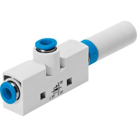 Festo Vacuum Generator, 0.45 mm nozzle, 4.5 bar 6.2 L/min, VN series