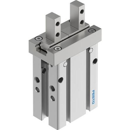 Festo 2 Finger Double Acting Action Pneumatic Gripper, DHPC-16-A-NC-S-1, Parallel Gripping Type