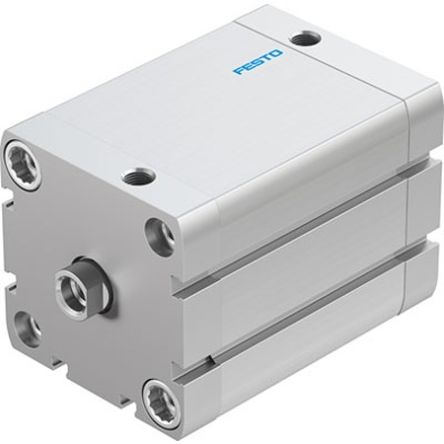 Festo Pneumatic Compact Cylinder - ADN-63-70-I-PPS-A 63 mm Bore, 70 mm ADN Series, Double Acting Acting