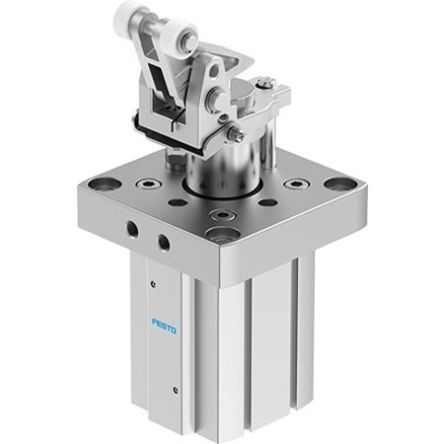Festo Pneumatic Compact Cylinder - DFST-63-30-Y4-A-G2 63 mm Bore, 30 mm DFST Series, Double Acting Acting