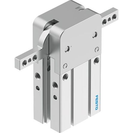 Festo 2 Finger Double Acting Action Pneumatic Gripper, DHRC-25-A-S-NO, Radial Gripping Type