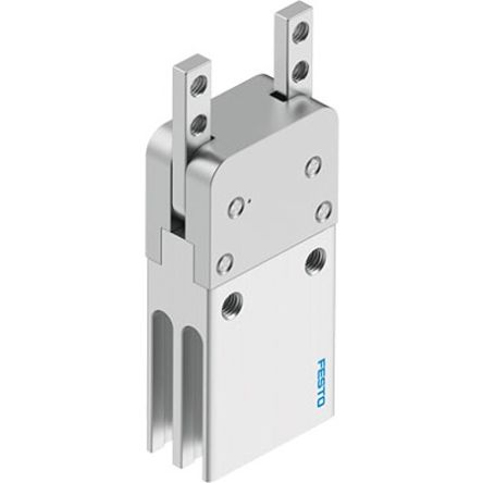 Festo 2 Finger Double Acting Action Pneumatic Gripper, DHWC-6-A, Angle Gripping Type