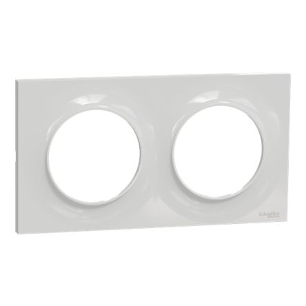 Schneider Electric Grey 2 Gang Cover Plate