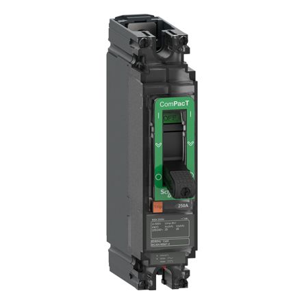 Schneider Electric, ComPact, ComPacT NSX Molded Case Circuit Breaker 1-Pole 25A, Breaking Capacity 18 kA, Fixed