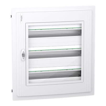 Schneider Electric PrismaSeT Series Metal, Plastic Enclosure, IP40 Transparent Door, 660 mm x 648 mm x 129 mm
