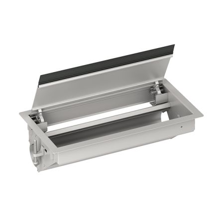 Schneider Electric OptiLine 45 Grey Aluminium Back Box, IP30, Flush Mount 105 mm 160mm 105 mm