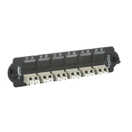 Schneider Electric ACTFM1UF2LC6PMM LC Multimode Duplex Fibre Optic Adapter