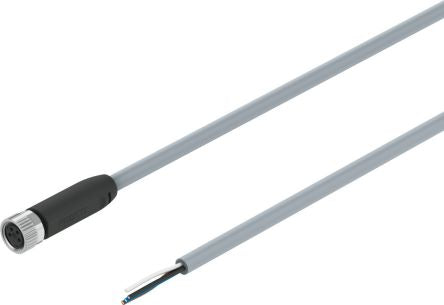 Festo Male 4 way M8, Straight to 4 way Unterminated Actuator/Sensor Cable, 2.5 m