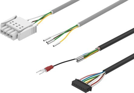 Festo Connecting Cable NEBM Series Cable for Use with Energy Chains,NEBM-L15G24-ES-3-LE24