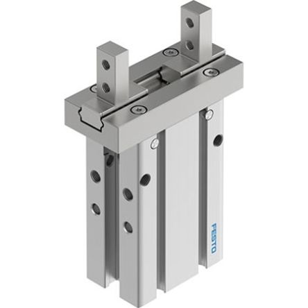 Festo 2 Finger Double Acting Action Pneumatic Gripper, DHPC-L-16-A-NO-S, Parallel Gripping Type