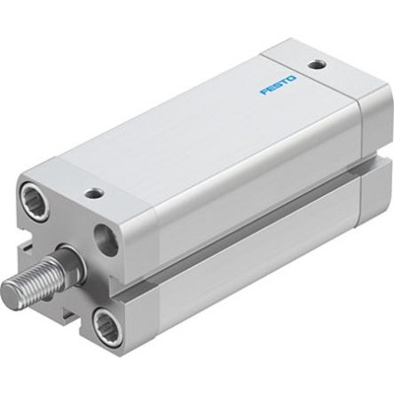 Festo Pneumatic Compact Cylinder - ADN-25-80-A-P-A 25 mm Bore, 80 mm ADN Series, Double Acting Acting