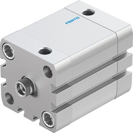 Festo Pneumatic Compact Cylinder - ADN-40-35-I-P-A 40 mm Bore, 35 mm ADN Series, Double Acting Acting