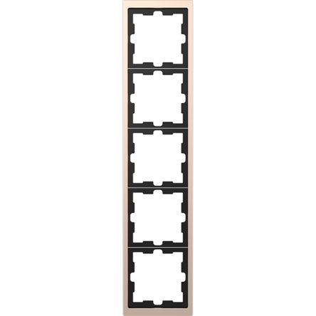 Schneider Electric Yellow 5 Gang Light Switch Cover