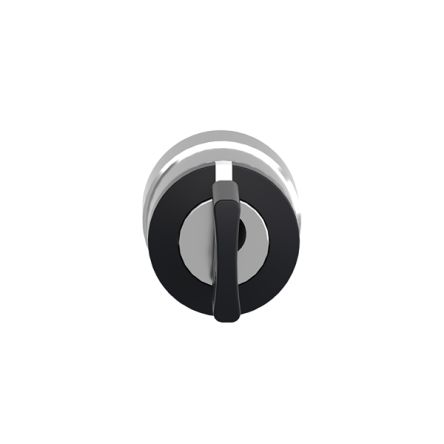 Schneider Electric ZB4 3-position Key Switch Head, Stay Put, 22 mm Cutout