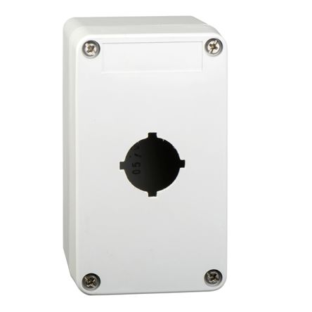 Schneider Electric Grey Glass Reinforced Polyester XAPA Empty Control Station - 1 Hole 30.5 mm Diameter